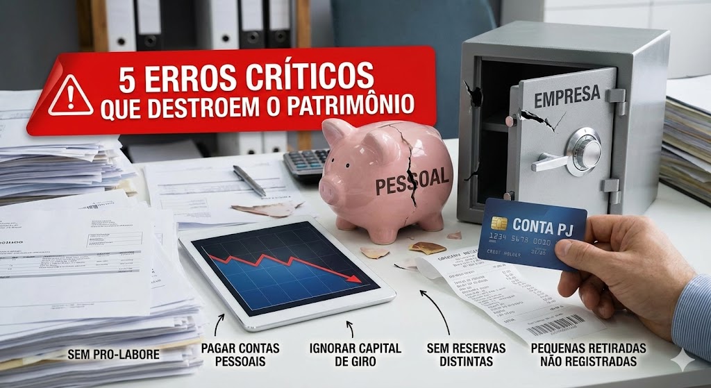 5 erros criticos