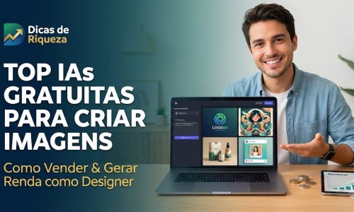 As Melhores IAs Gratuitas para Criar Imagens e Vender como Designer