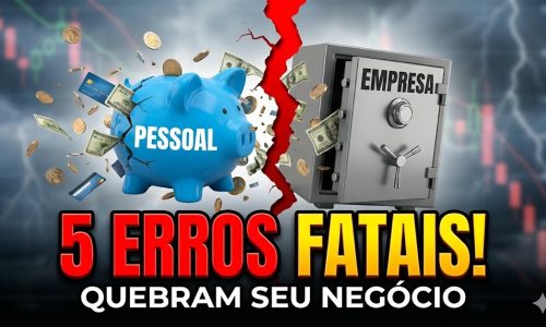 Misturar Dinheiro Pessoal e da Empresa? 5 Erros Fatais que Podem Quebrar seu Negócio em 2024